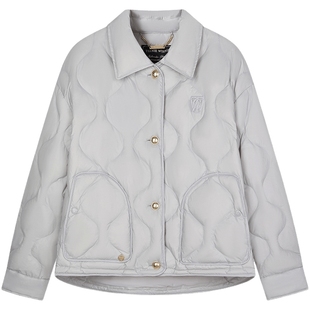 【小熊软糖】TeenieWeenie小熊女羽绒服冬季宽松翻领轻薄舒适外套