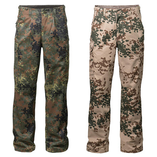 德国德军原品户外丛林沙漠斑点战术作战工装多袋直筒宽松男长裤子