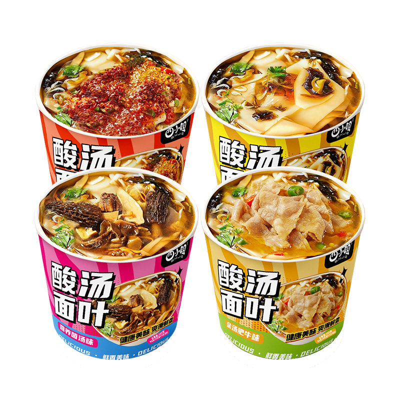 四小姐酸汤面叶大桶装