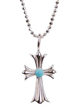 MS情绪波动925银十字架锁骨链