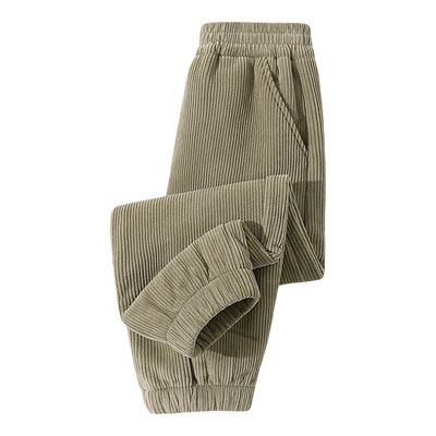 男童春秋款灯芯绒休闲裤