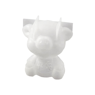 猪皮冻专用硅胶模具马年3D立体造型鲍鱼海参皮冻食品级硅胶模具