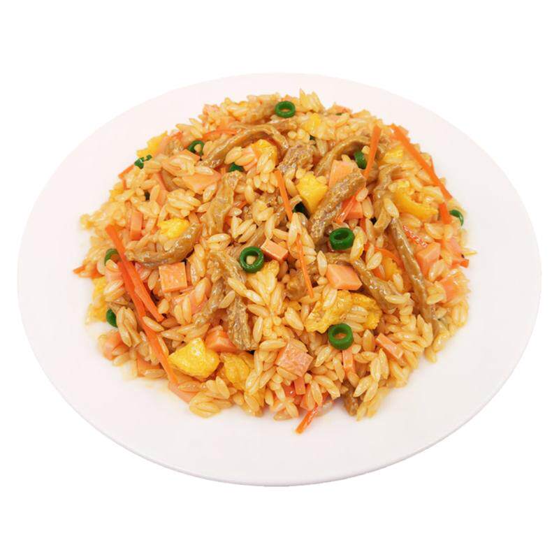 新品定制仿真扬州蛋炒饭食物模型