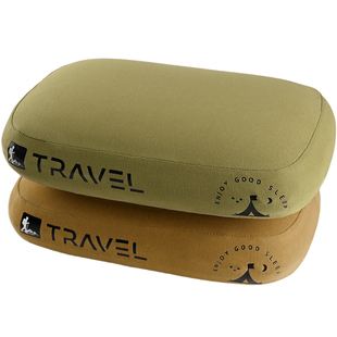 露营枕头户外便携折叠小号迷你旅行出差办公室睡觉神器帐篷护颈枕