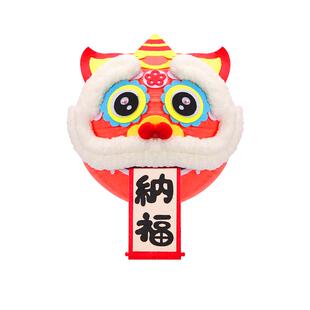 结婚新娘晨袍拍照道具醒狮灯笼婚礼接亲堵门游戏领证伴娘拍摄神器