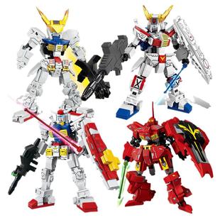 新品机动战士高达沙扎比巴巴托斯独角兽敢达组装手办模型积木玩具