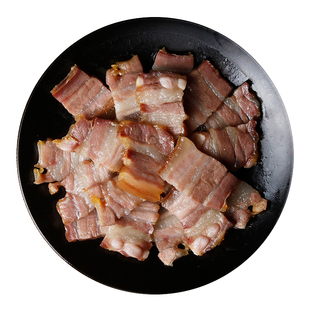 风干腊肉安徽咸肉土特产农家手工自制腌肉徽州刀板香五花腊肉500g