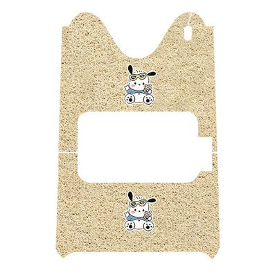 适用淮海极氪P2三轮车脚垫防水垫