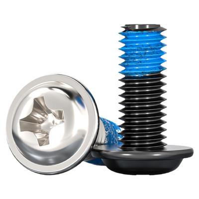 【全网热销】圆头带垫点胶螺丝