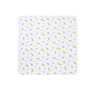 英氏婴儿纱巾洗浴纱布包裹儿童新生儿洗澡浴巾六层柔软吸水不变形