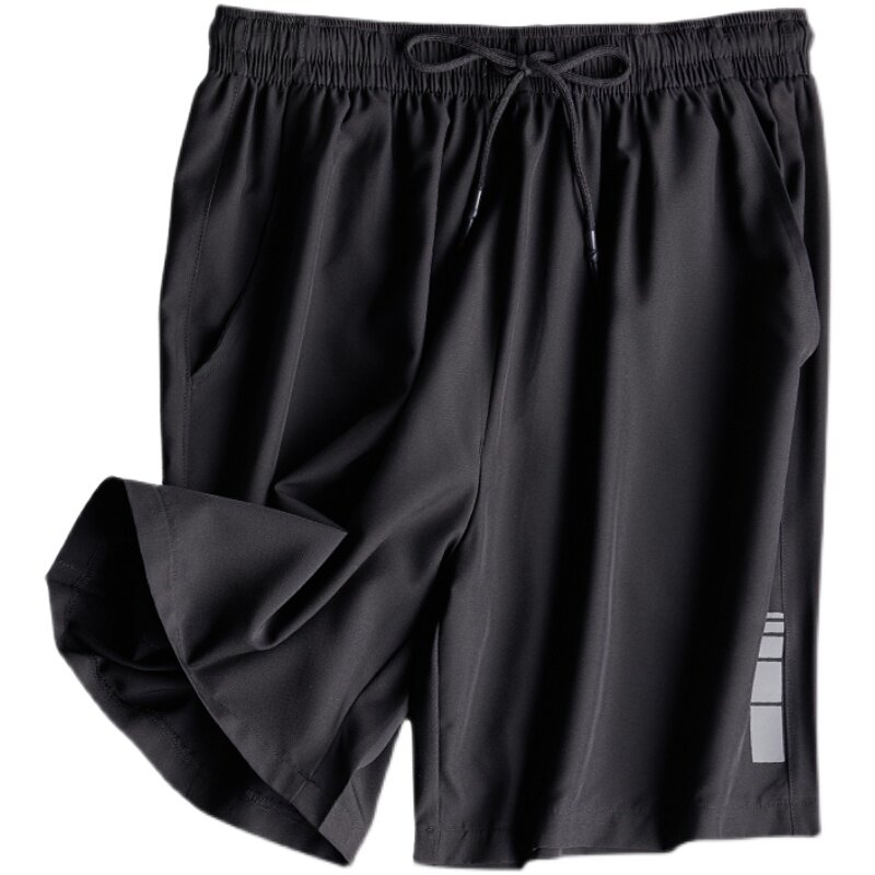 冰丝薄款外穿速干跑步沙滩五分裤