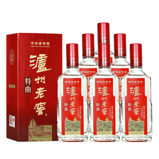 泸州老窖特曲酒老字号十代38度/52度浓香型白酒500ml喜宴送礼佳品