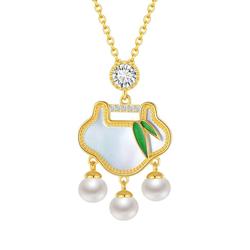 【新年礼物】周大生人鱼之泪项链