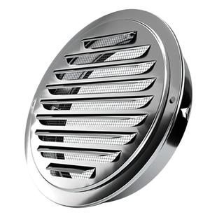 304不锈钢风帽外墙出风口平头油烟机排烟管新风通风排气罩平口