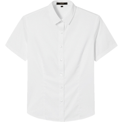 雅戈尔长袖商务白衬衫