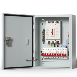 定制百鑫低压成套配电箱单相三相户外工地三级控制柜动力柜开关箱