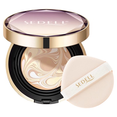 诗黛尔四色精华粉底膏控油不脱妆