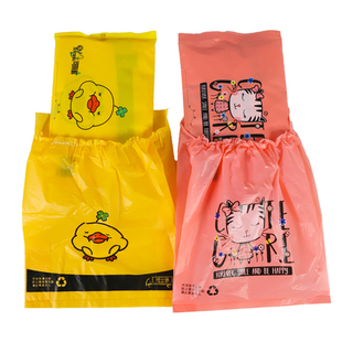 便携式车载垃圾袋小号粘贴式旅行环保专用垃圾桶塑料马桶独立包装