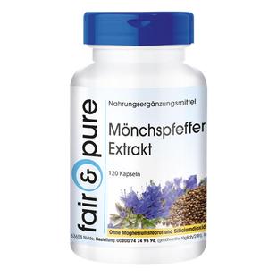 德国fairpure卵巢保养调理内分泌失调女性呵护子宫健康贞节树胶囊