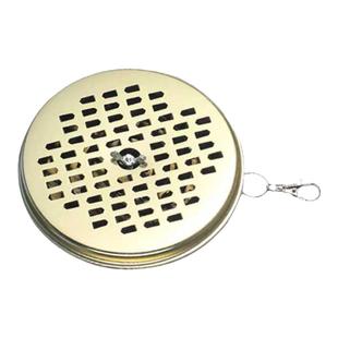 蚊香挂盘随身携带挂钩蚊香盘子可挂式蚊香盒便携户外不锈钢蚊香架