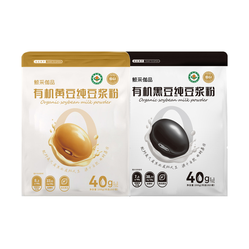 中科爱伽非转基因代餐有机豆浆粉