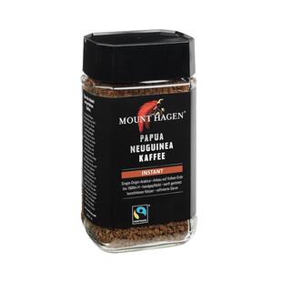 Mount Hagen无蔗糖美式黑咖啡速溶阿拉比卡冻干咖啡装进口