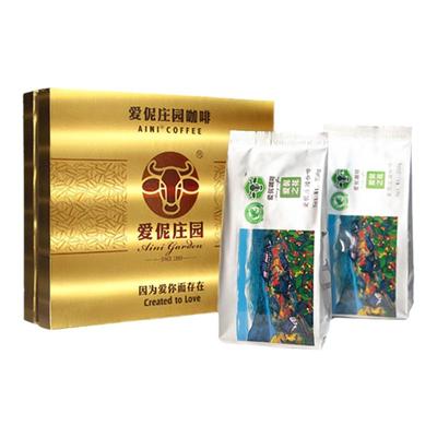 爱伲庄园云南小粒普洱咖啡豆礼盒