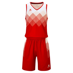 卡尔美篮球服套装男夏季双面队服青少年速干女训练服美式球衣定制