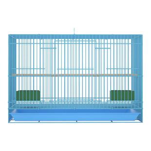 八鸟哥专用鸟笼新型生态金属鸽子笼大号虎皮鹦鹉鸽子繁殖笼带厕所