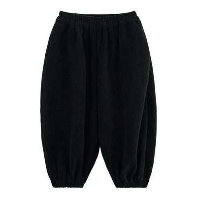 砚台家男童灯芯绒束脚裤