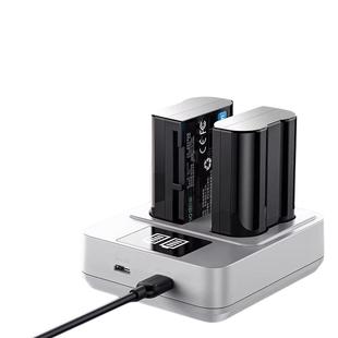 【国家3C认证】绿巨能电池enel15c适用尼康z62电池Z5 Z6 Z63 ZF D7100 Z7 D7200 D7500 D610原厂解码充电器