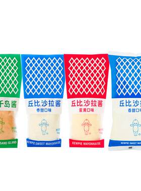 香甜味丘比挤压瓶水果沙拉