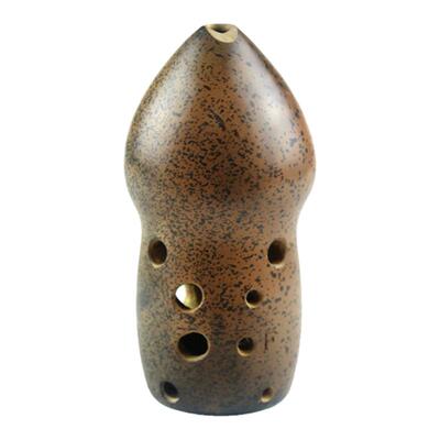 冯氏十孔双腔葫芦精品演奏级陶埙