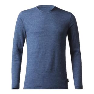 迪卡侬官方旗舰店户外羊毛速干T恤男运动服徒步登山长袖上衣ODTT