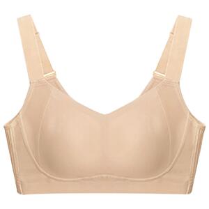 内衣女大胸显小收副乳防下垂全罩杯薄款聚拢文胸超薄夏季大码无痕