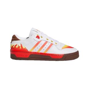 鬼灭之刃联名款 Demon Slayer x Adidas Rivalry 三叶草白红板鞋