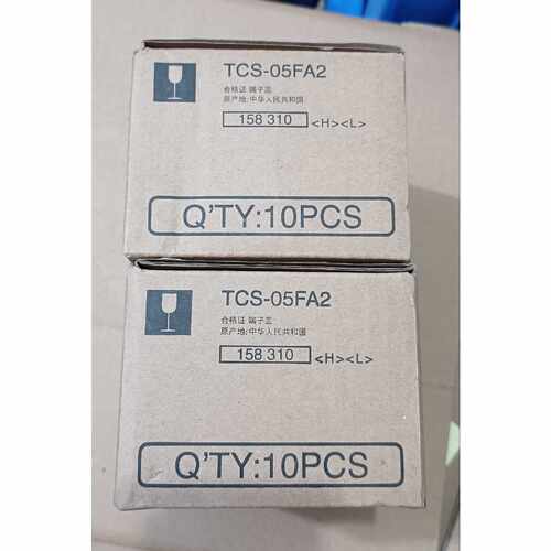 下单前咨询原装正品三菱 端子盖保护器TCS-05FA2 ，库存余料，数