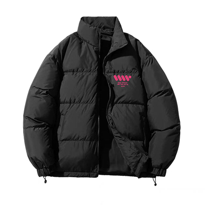 休闲黑色加厚秋装外套短款棉服女