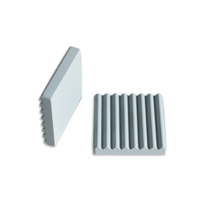 碳化硅陶瓷片30*30*2.5/3/5/8/波纹可背胶散热片35*35可加工定制