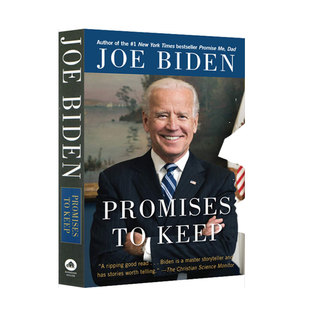 预售【外图英文原版】拜登自传信守诺言 Promises to Keep On:Life and Politics 乔·拜登传记 Joe Biden 自传回忆录