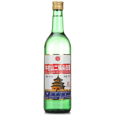牛栏山大绿瓶美国清香型白酒