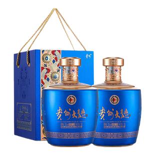 官方旗舰店】贵州大曲(似水流年)1.5L*2白酒53度酒官方正品店