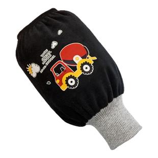 儿童袖套秋冬小男孩防污护袖婴幼儿宝宝可爱套袖棉质女童防水袖头