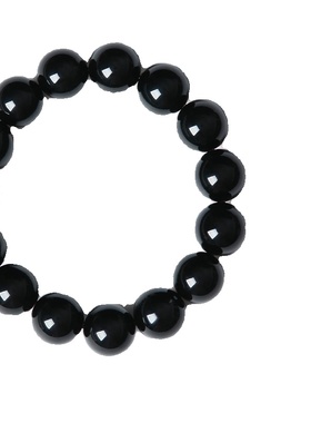 父亲节礼物纯天然黑曜石手链