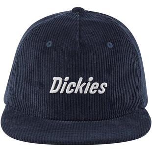 Dickies帝酷适帽子25秋冬新款字母刺绣灯芯绒刺绣五片帽男女情侣