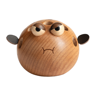 笔筒稀奇古怪笔插有趣办公室桌面可爱文具创意工位发疯小摆件礼物