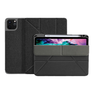 适用2024苹果ipad保护套air6/5平板9防摔壳折叠pro10代第A九13/11寸184八支架10.2带笔槽Y折磁吸防弯全包轻薄