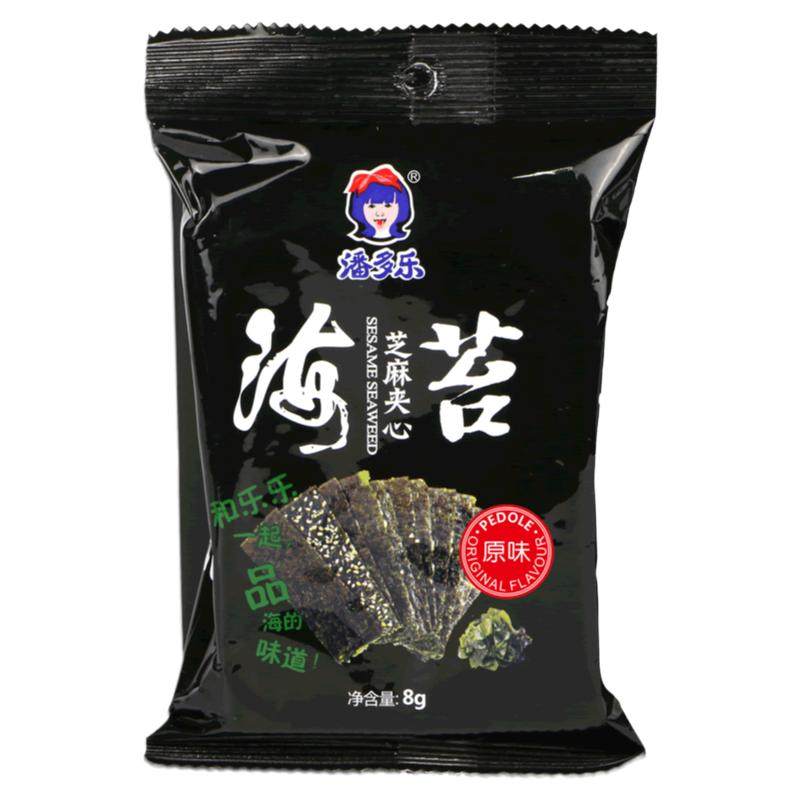 潘多乐海味宝宝零食拌饭芝麻夹心