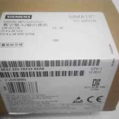 议价西门子6ES72231BF220XA8S7200CPU模块输入6ES7223-1BF22-0XA8