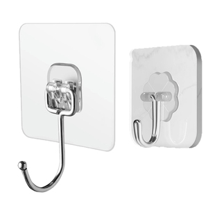 挂钩粘胶强力不锈钢粘钩免打孔厨房无痕承重吸盘墙壁浴室墙面粘贴